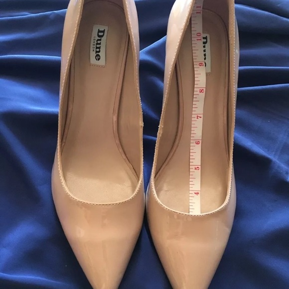 Dune London Rose Nude Beige Heel Pumps Stilettos - Picture 11 of 13